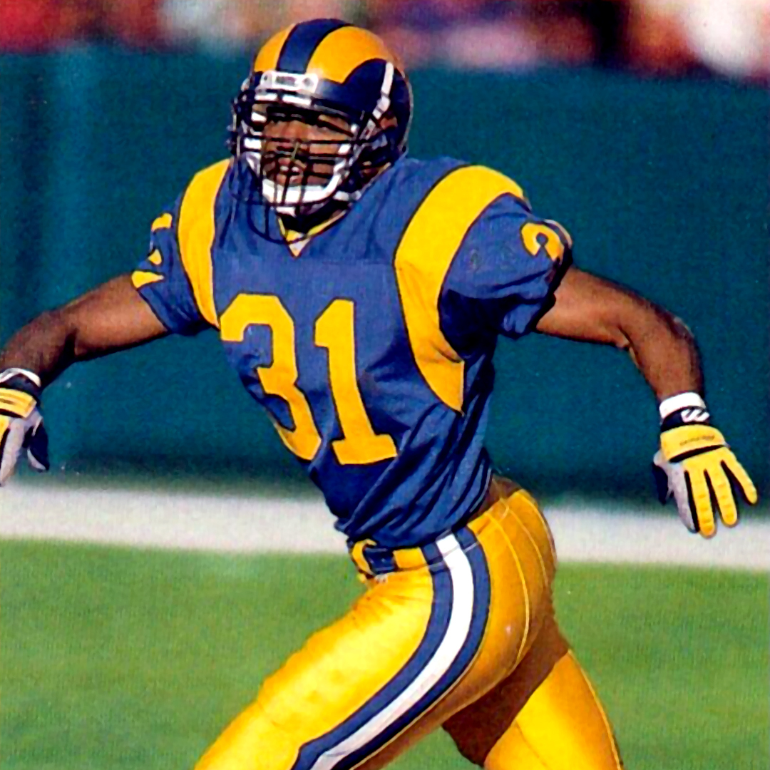 Steve Israel with the Los Angeles Rams