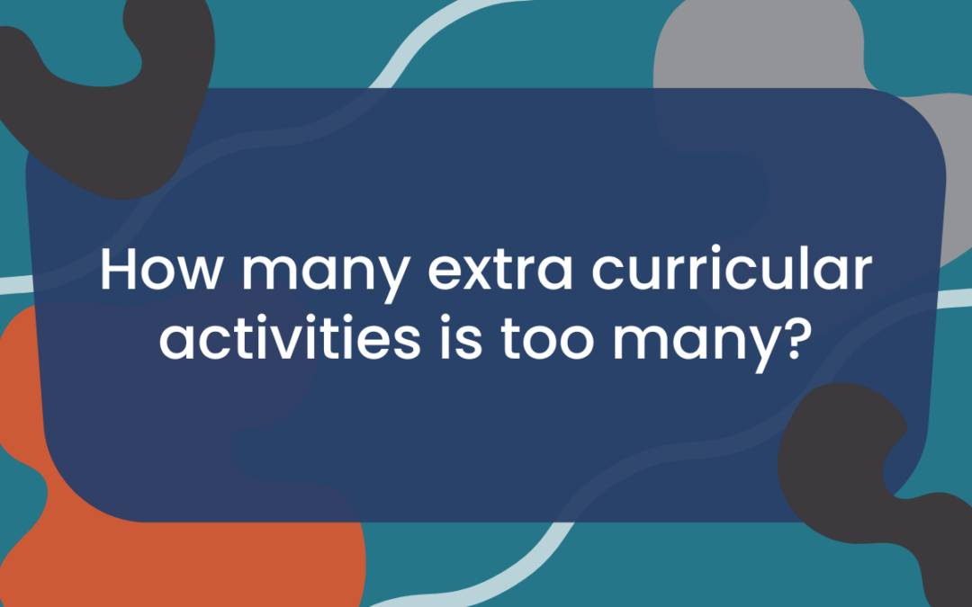 How Many Activities is Too Many?